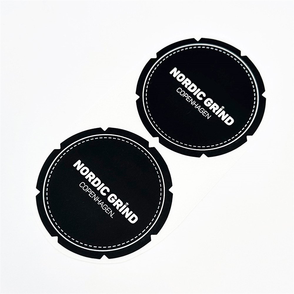 Best Price Round Sticker Labels Gloss Finish Sticker Waterproof Labels Customize Logo Label