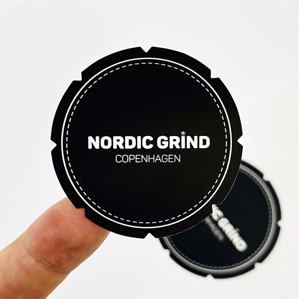 Best Price Round Sticker Labels Gloss Finish Sticker Waterproof Labels Customize Logo Label