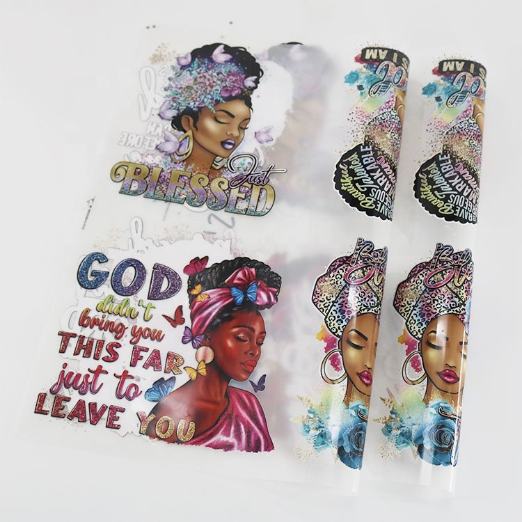 China Manufacturer Custom Clothes Brand Plastisol Ready to Press DTF Heat Transfers Designs Logo Sticker Wholesale for T Shirts