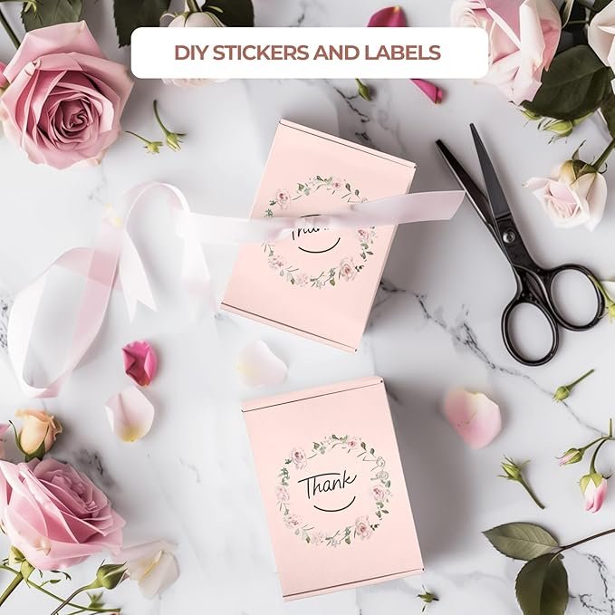 Custom Supported 9x6x4 Inch Light Pink Packaging Corrugated Shipping Box with DIY Sticker
