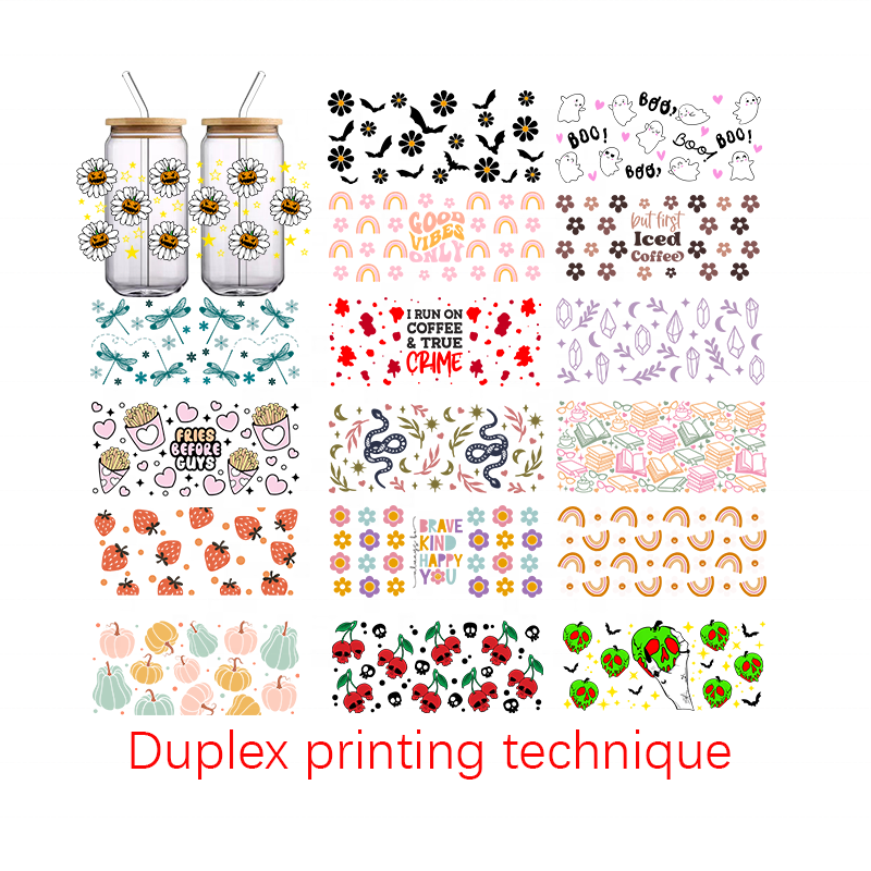 Wholesale customization Strong viscosity with logo or print pattern reasonable price uv dtf cup wrap transfers sticker