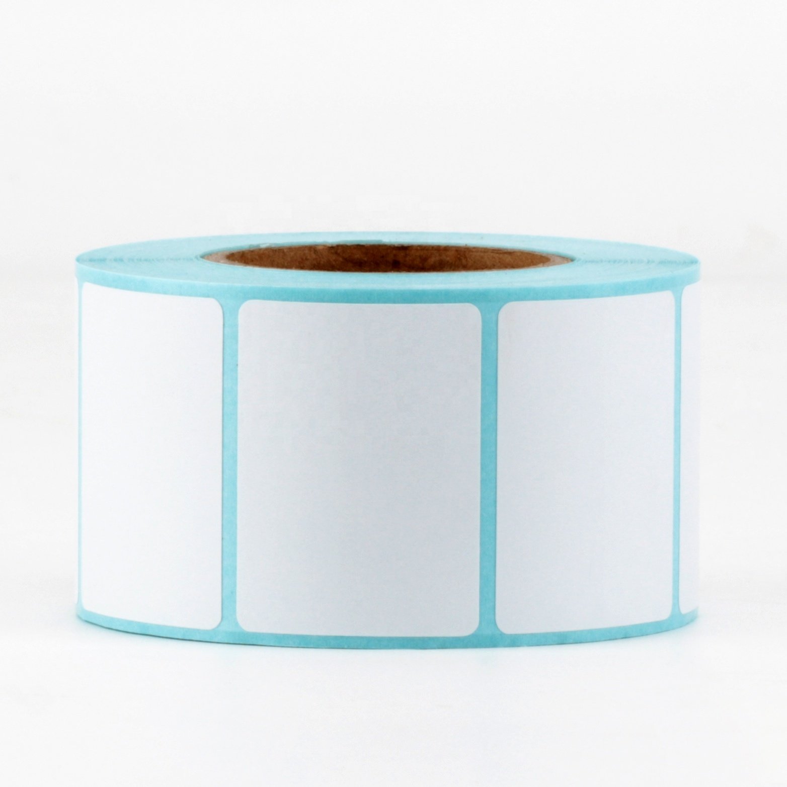 Great Price Food Fanfold Adhesive Sticker 70 X 50 mm Printed Scale Die Cut Paper Sticker Direct Thermal Labels Roll