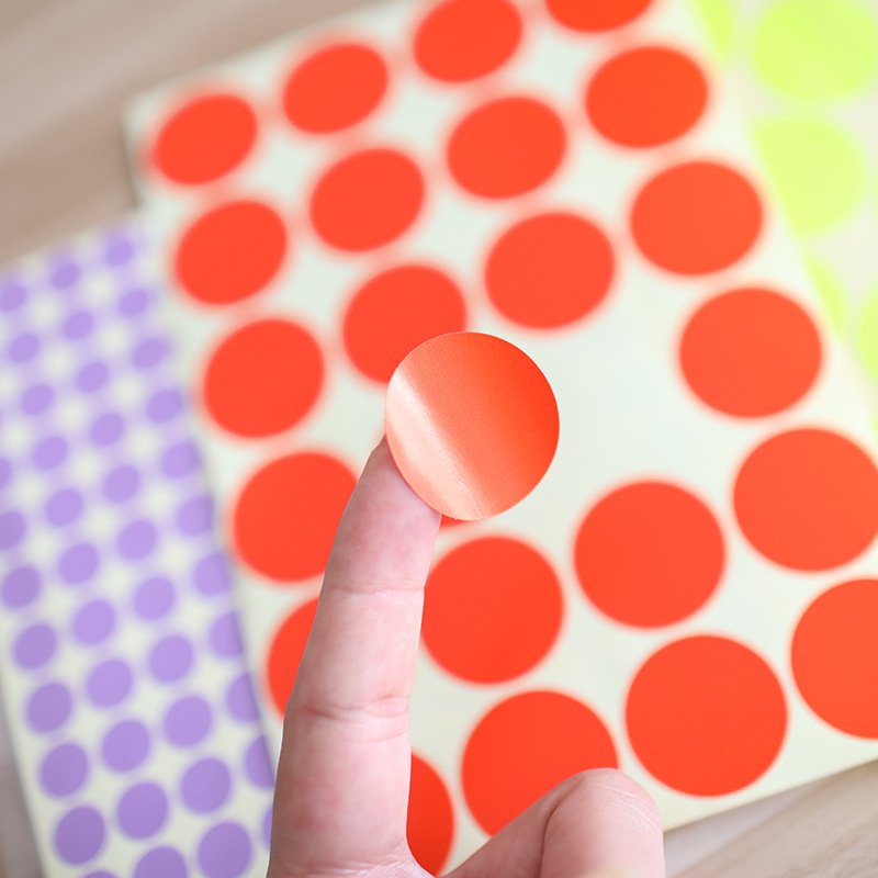 Waterproof Stickers Wholesale Customize Size Logo Stocks PP Material PVC Coated Paper Sticker Easy to Stick