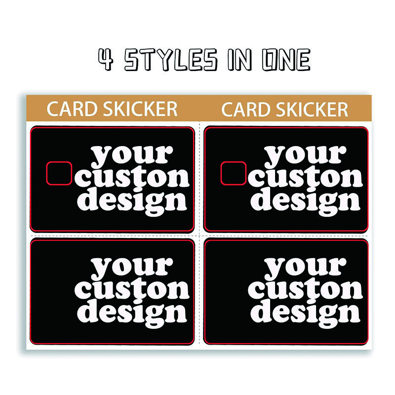 Sticker Debit Card Skin for Key Credit Card Sticker Covering Personalizing Bank Card No Bubble Slim Waterproof Cover