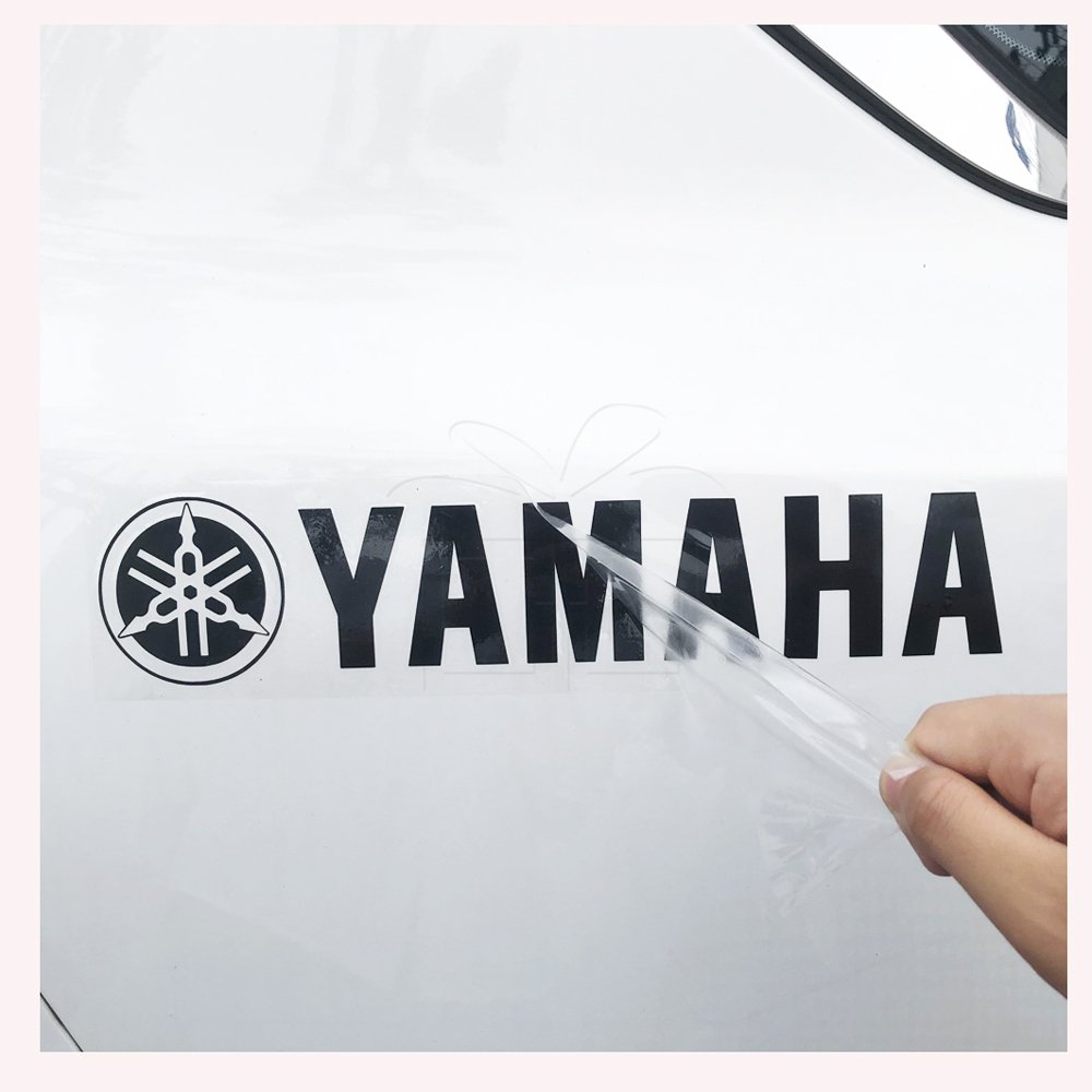 Weather Resistant Outdoor Use Custom Logo Car Vinyl Transfer Sticker Car Window Decal