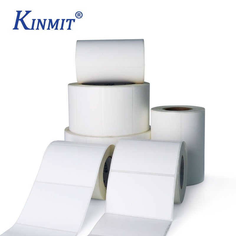Premium quality good price 4''x 6'' 500 lables/roll blank stickers direct thermal label supermarket