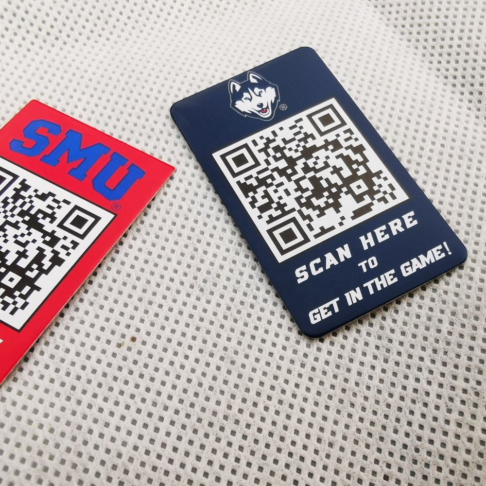 Custom laser engraved aluminum barcode label durable differential serial number metal bar code label sticker