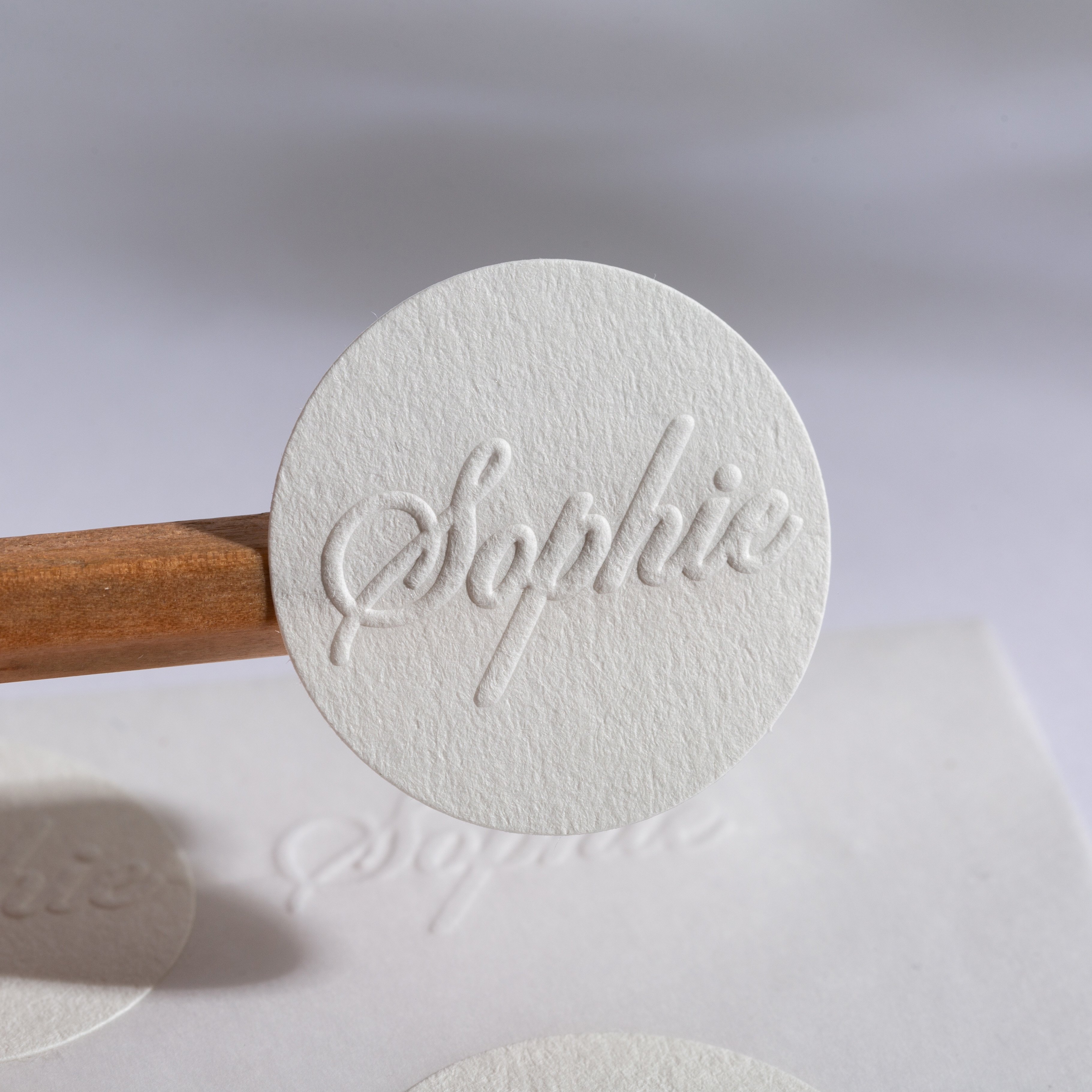Wholesale Custom Logo Special Texture Embossed Stickers Various Shapes Luxury Perfume Candle Stickers Labels