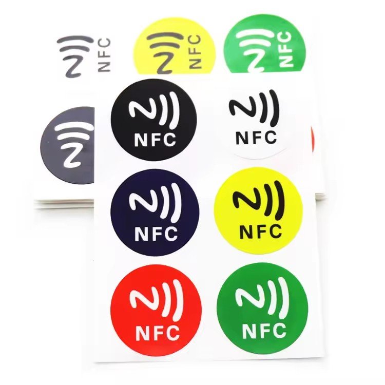 Factory Price High Security HF Tamper Proof Passive Tag Mini RFID Tag RFID Label Stickers