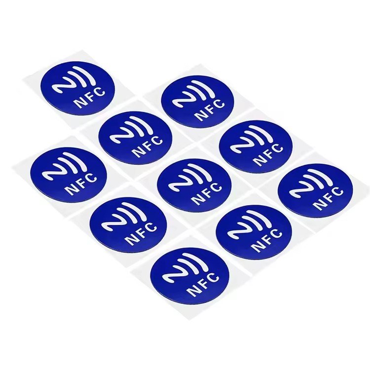 Factory Price High Security HF Tamper Proof Passive Tag Mini RFID Tag RFID Label Stickers