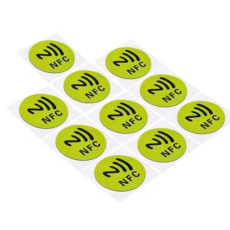 Factory Price High Security HF Tamper Proof Passive Tag Mini RFID Tag RFID Label Stickers
