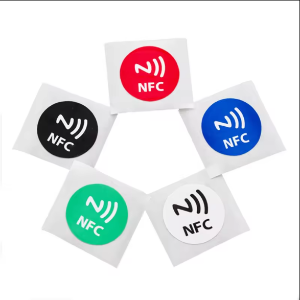 Factory Price High Security HF Tamper Proof Passive Tag Mini RFID Tag RFID Label Stickers