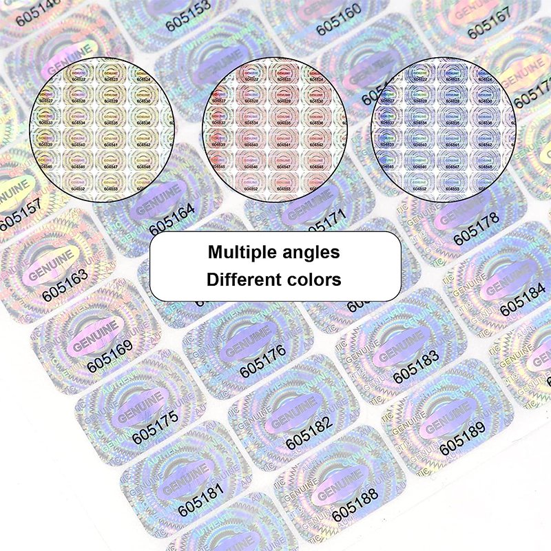 High Quality VOID Stickers Security Labels PET Labels