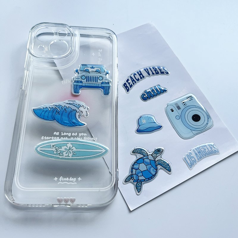 20pcs MOQ Gel Custom Brand Logo Sticker 3D Soft Epoxy Label Resin Dome Epoxy Sticker Sheet