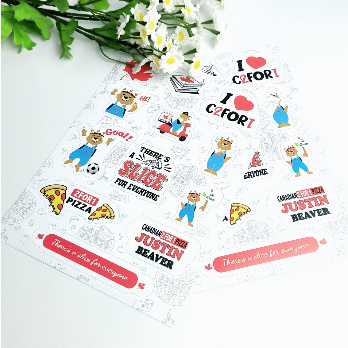 High quality custom logo kiss cut stickers printing adhesive waterproof vinyl die cut sticker sheets