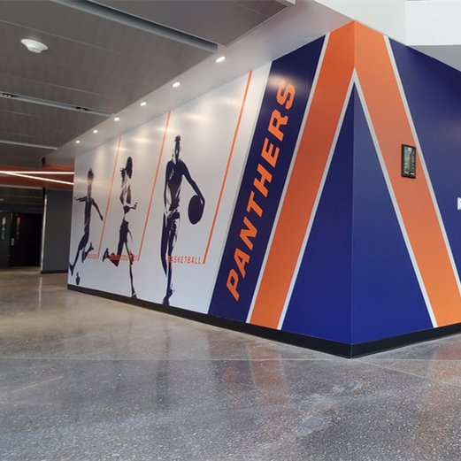 Custom Wall Graphics Wall Wraps, Wall Vinyl Sticker Large Format Graphics Printing
