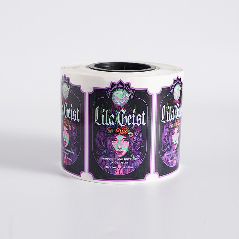 Factory Price Custom Printed Self-Adhesive Vinyl PVC Paper Packaging Label Roll Sticker Printing