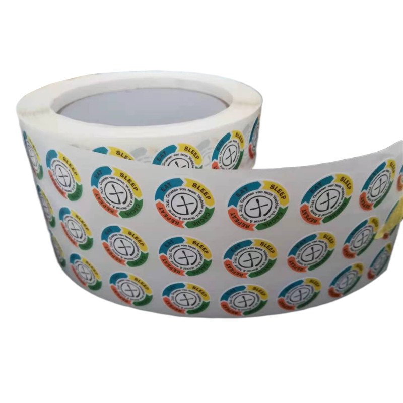 Professional printing custom self-adhesive waterproof labels bottle labels rolls product description instruction stickers