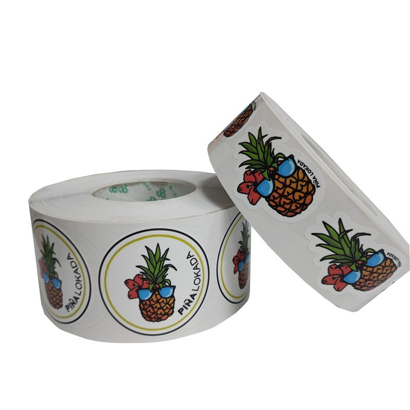 Professional printing custom self-adhesive waterproof labels bottle labels rolls product description instruction stickers