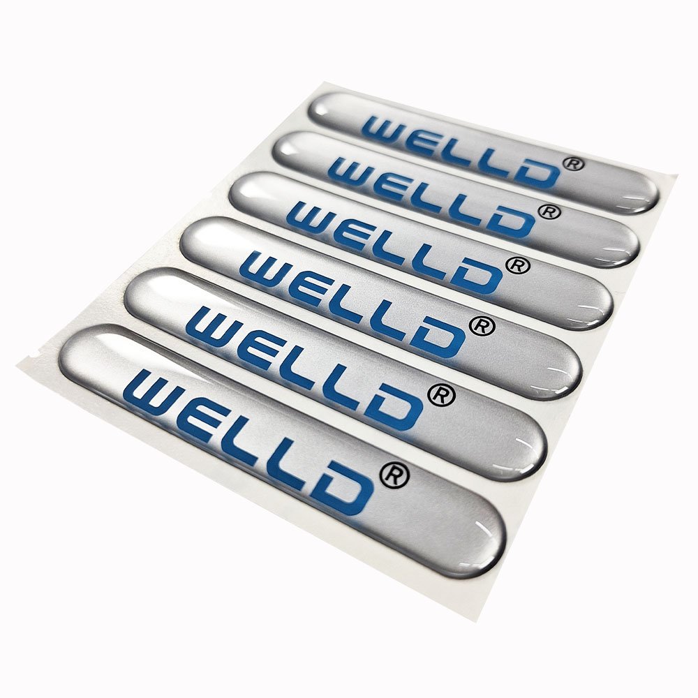 Custom Resin Crystal 3D Glue Drop Label Clear Epoxy Dome Sticker Printing Logo Sticker Clear Label