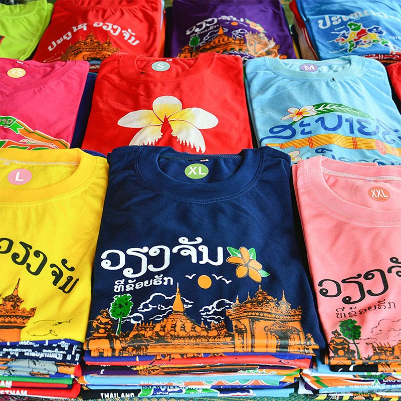 Custom Color Round Printed Shirt Size Label Sticker Clothes Size Stickers For Clothing
