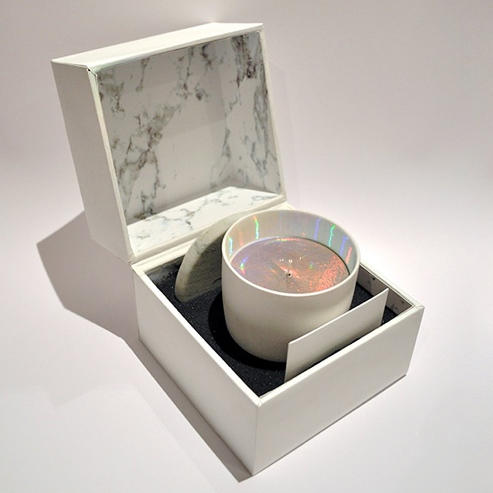 Design logo custom wholesale candle boxes packaging gift set custom luxury candles set with luxury packaging candle gift box