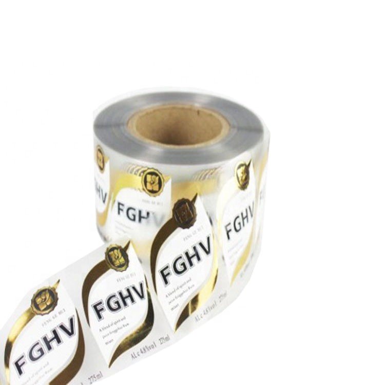 Cheap Logo Printing Customized Printed Art Paper Adhesive Packaging Sticker Labels