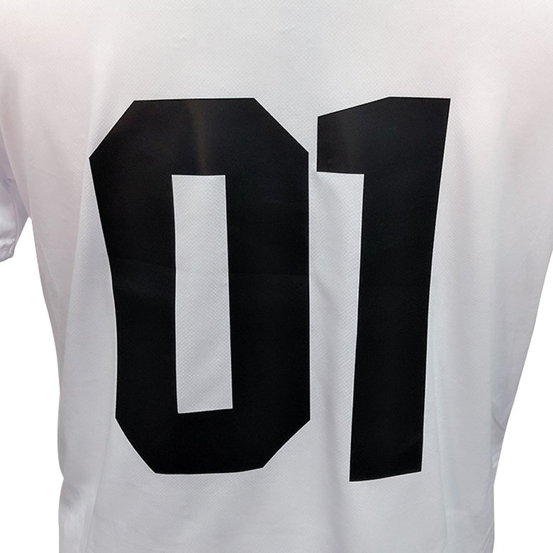 Factory price plastisol heat transfer sticker heat transfer numbers for soccer shirts