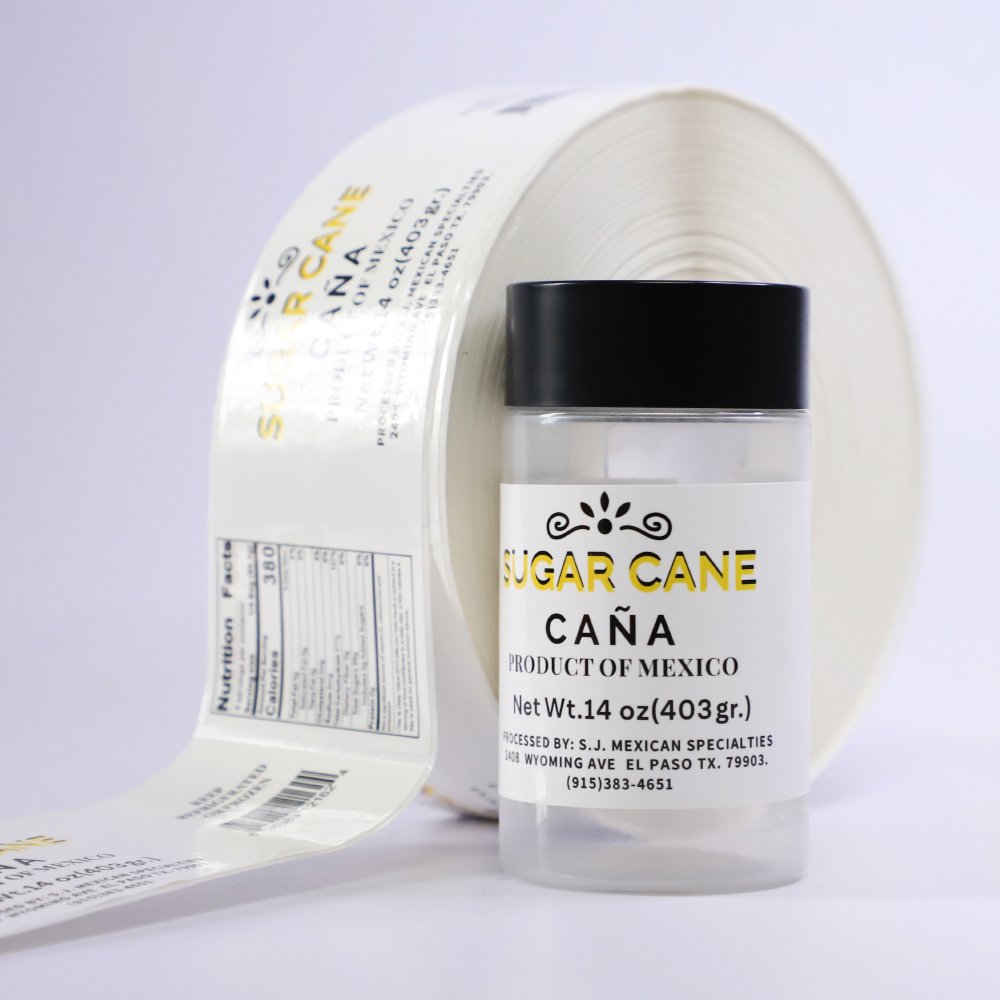 Custom Labels Color Printing Logo Waterproof Vinyl Self Adhesive Roll Etiquette Products Label Customised Stickers For Packaging