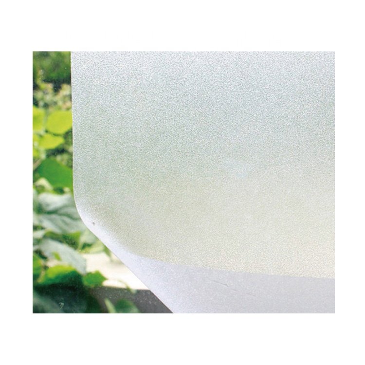 Manufacturers supply Office Glass Door Frosted Stickers Self-adhesive electrostatic glass sticker Translucent opaque film PVC