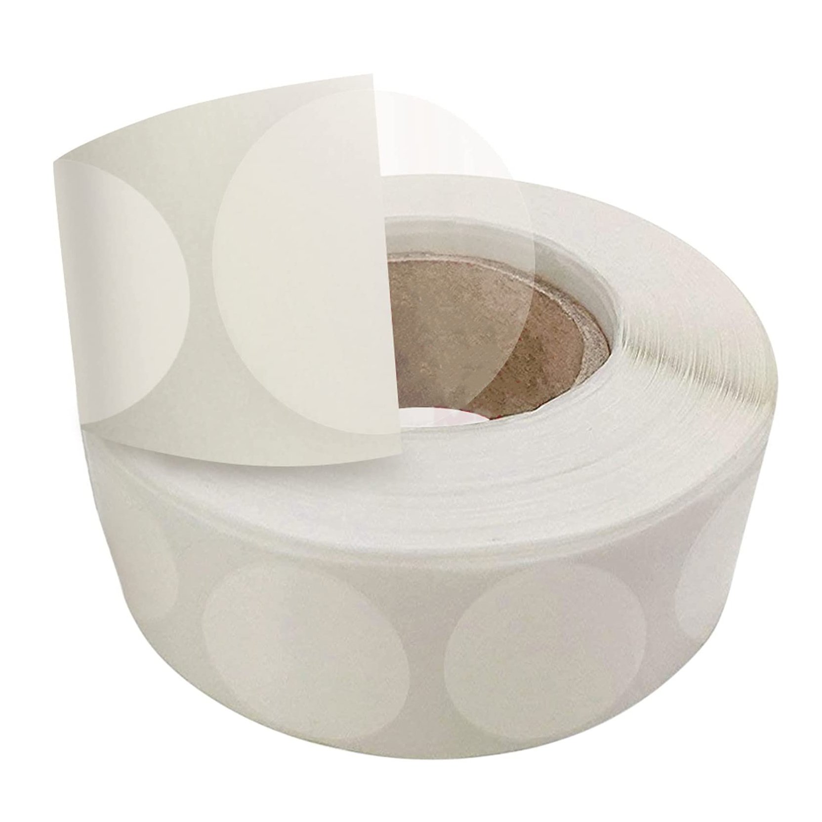 Custom Roll Transparent Round Rectangle Tamper Proof Sticker Clear Seal Blank Tamper Evident Labels