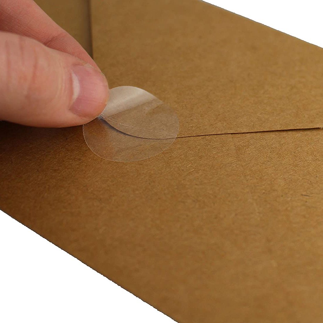 Custom Roll Transparent Round Rectangle Tamper Proof Sticker Clear Seal Blank Tamper Evident Labels