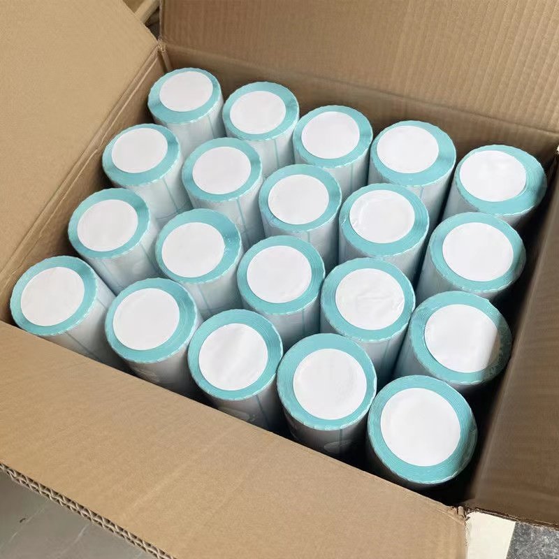 High quality factory direct sales thermal printing label stickers clear 40*30-800