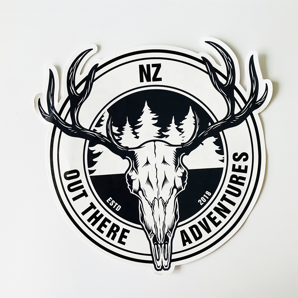 Scratch Proof UV Resist Waterproof Vinyl Outdoor Car Vehicle Laptop Door Decal Sticker Custom Die Cut Logo Customized Stickers