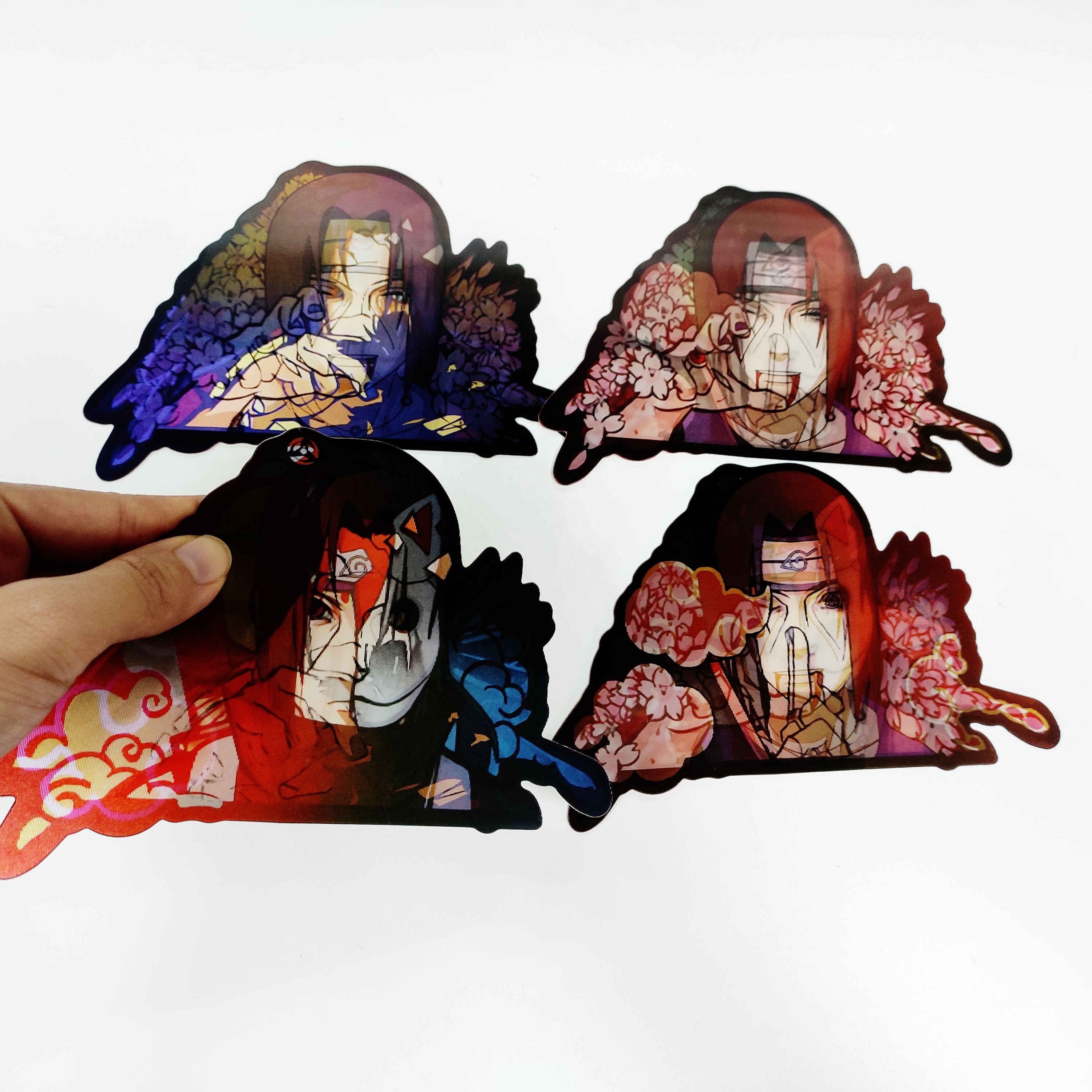 New Anime Designs Cartoon Stickers Waterproof Motion Stickers 3D Lenticular Anime Car Stickers Sexy Girl