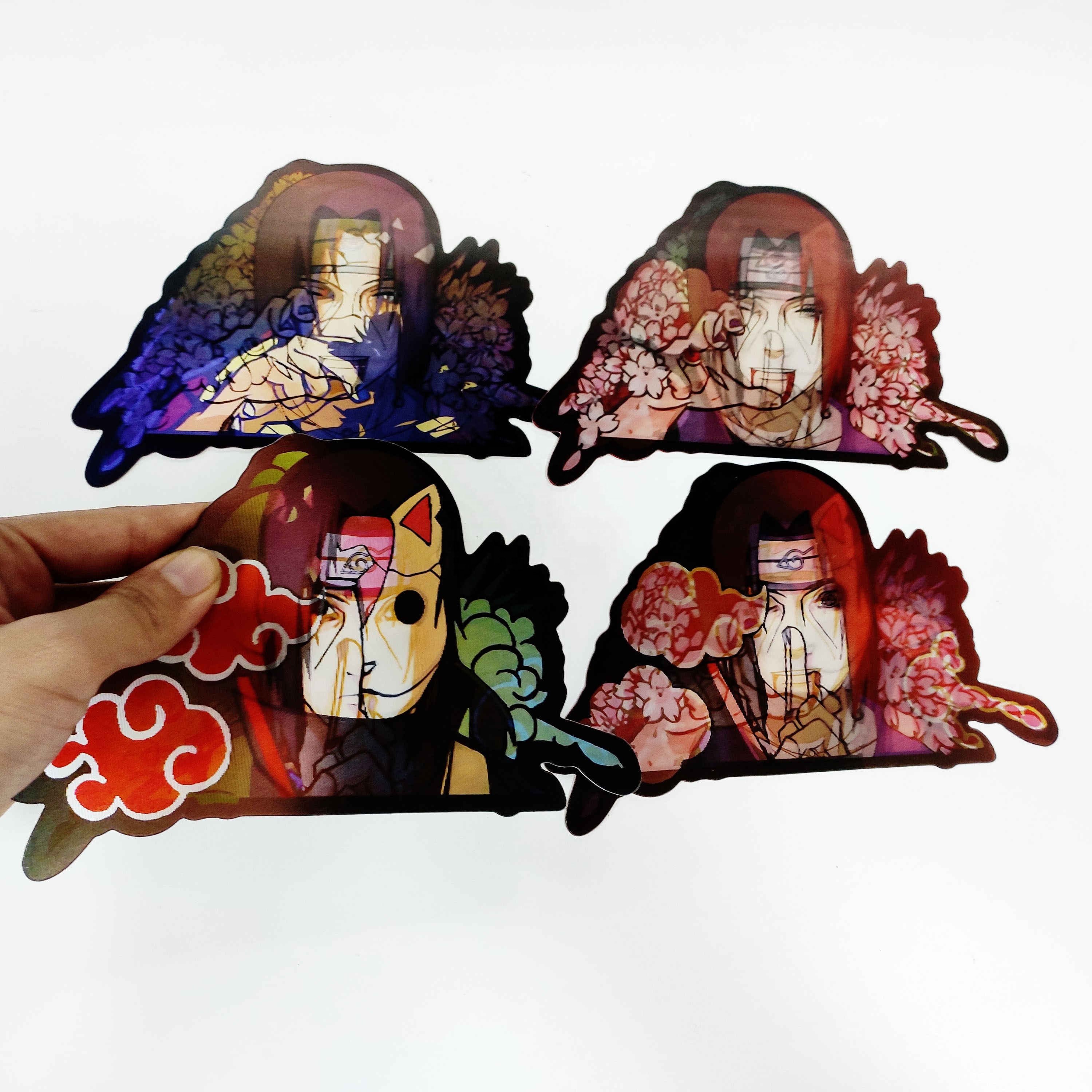 New Anime Designs Cartoon Stickers Waterproof Motion Stickers 3D Lenticular Anime Car Stickers Sexy Girl