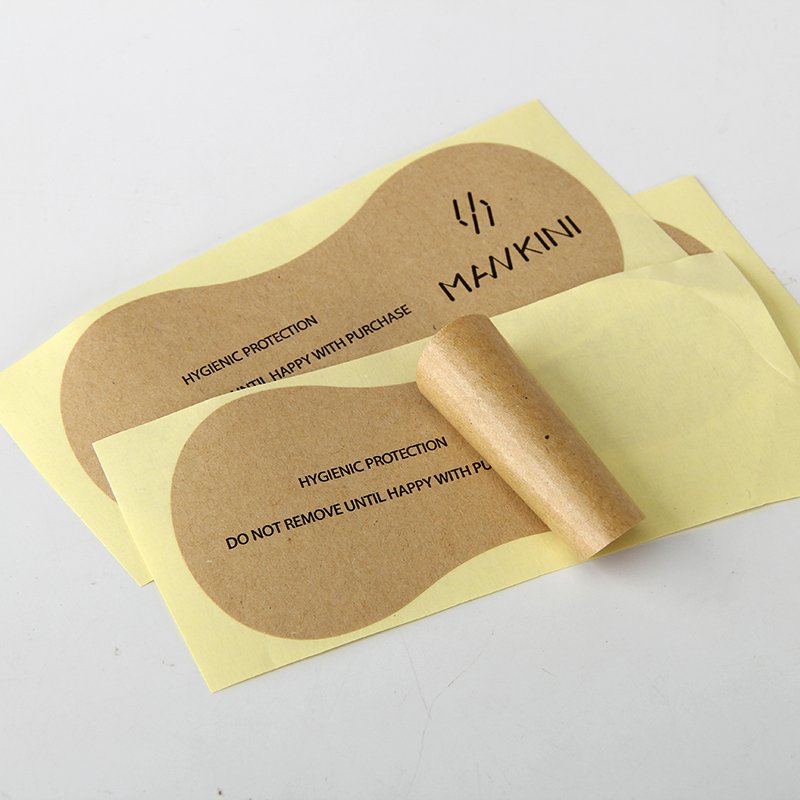 Sinicline custom eco-friendly materials Hygienic liners sticker for swimwear beachwear