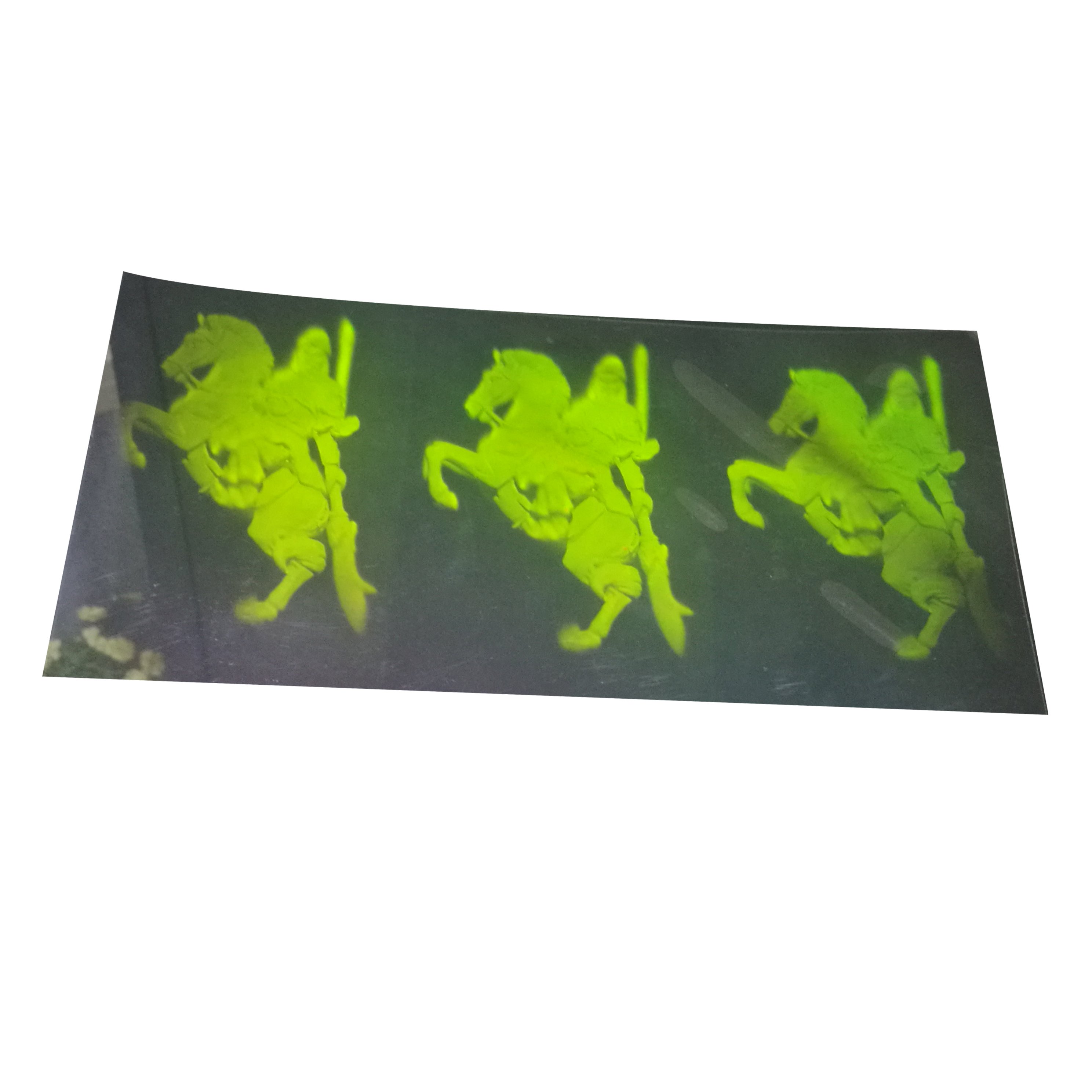 Custom design gold foil embossing transparent sticker