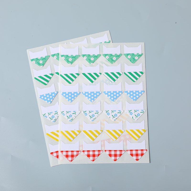 TOPTAC DIY Color Custom Photo Frame Decoration Corner Stickers for Kids