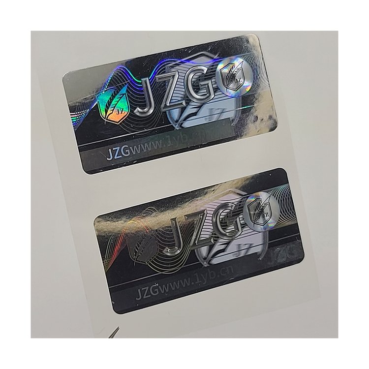Modern Personalized Design 3d Anti-Counterfeiting High Anti Counterfeiting Self Adhesive Holographic sticker