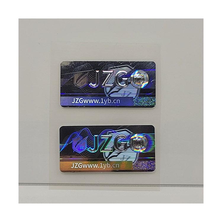 Modern Personalized Design 3d Anti-Counterfeiting High Anti Counterfeiting Self Adhesive Holographic sticker