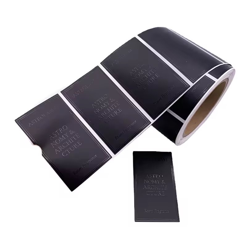 Custom Design Perfume Bottle Cosmetic Jar Packaging Labels Stickers Printing