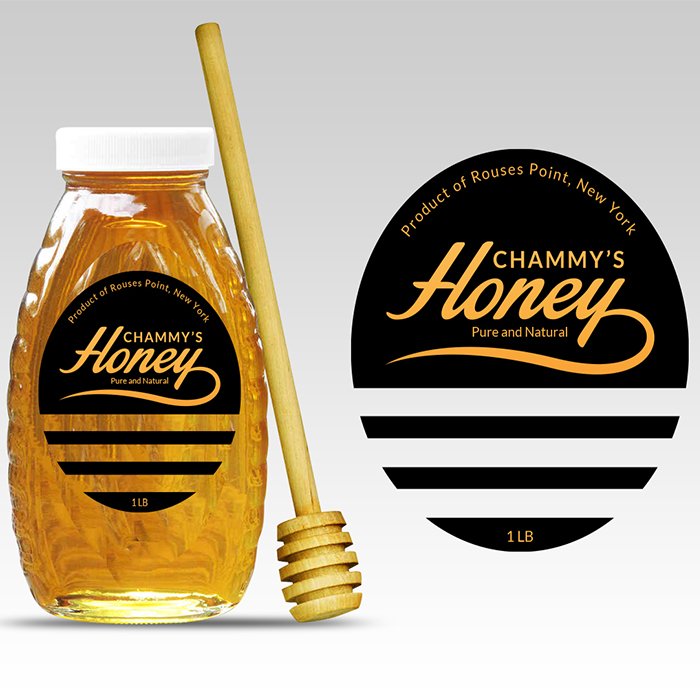 Custom Printed Roll Logo Glossy Lamination Adhesive Glass Bottle Stickers Cookies Jam Honey Jar Labels