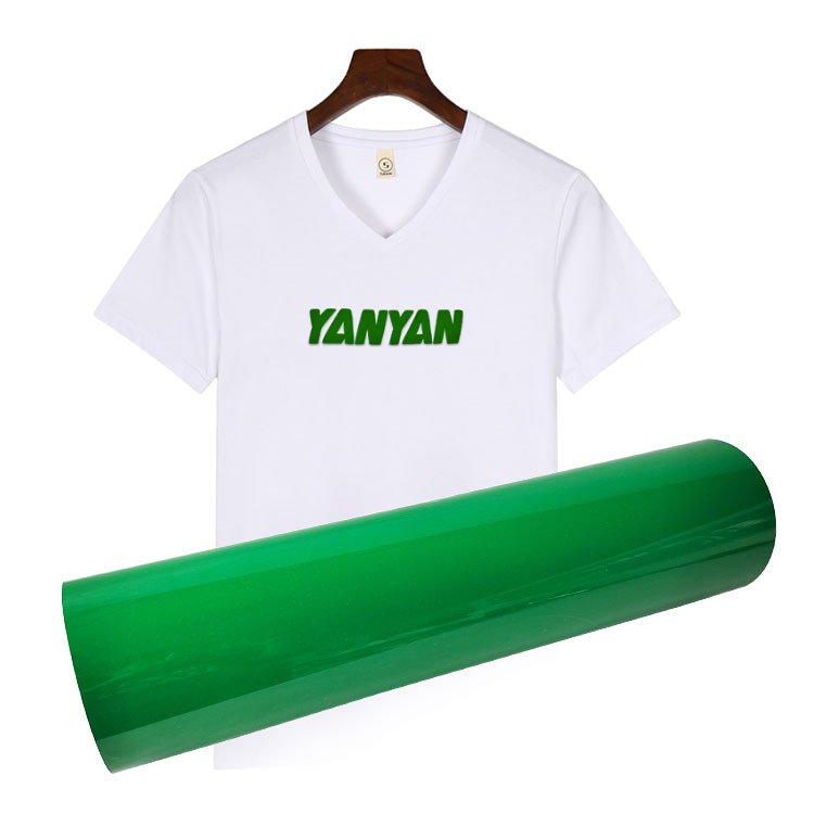 Hot sale custom screen print transfers 3d puff heat transfer vinyl logo Printing Flock Heat Transfer Sticker For Clothes