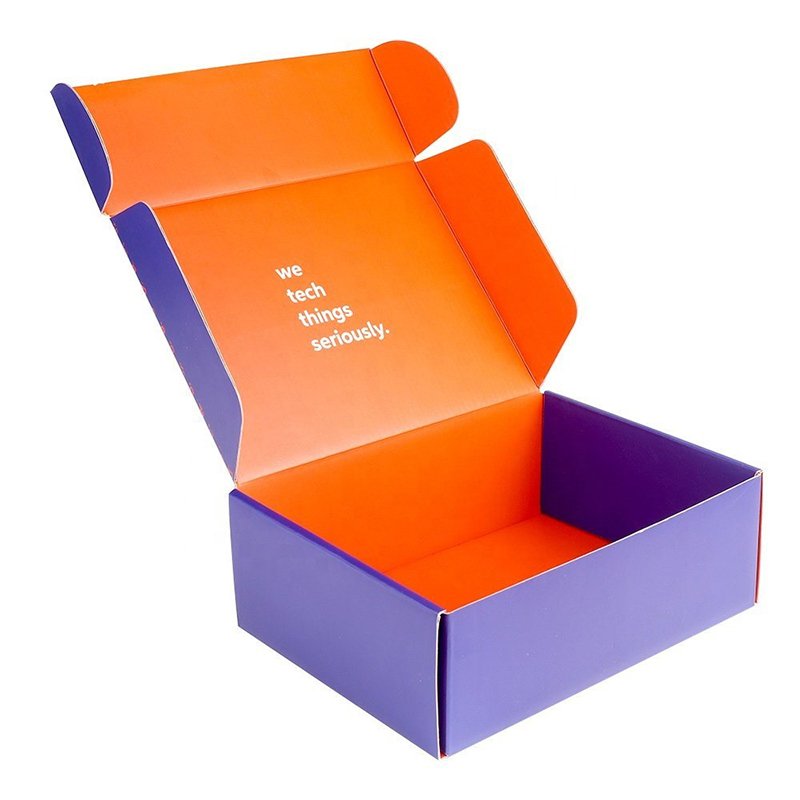Jialan Wholesale custom printed unique corrugated shipping boxes custom logo cardboard mailer box