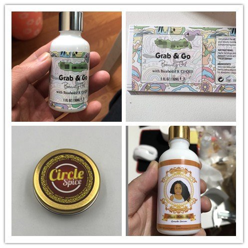 custom printed waterproof PVC paper adhesive label sticker for bottles and jars