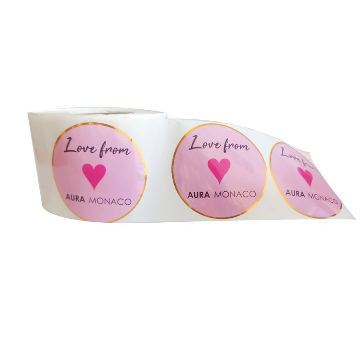 Custom private waterproof transparent labels for perfume bottles
