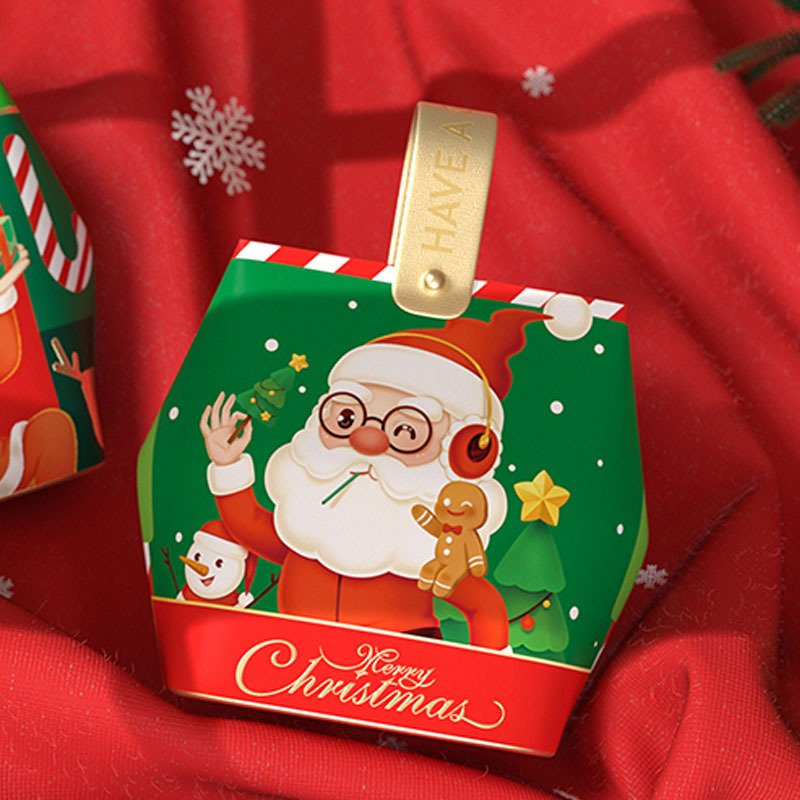 Christmas Luxury Wholesale Design Eco Friendly Wedding Favor Gift Box Sweet Candy Paper Packaging Box for Cookie