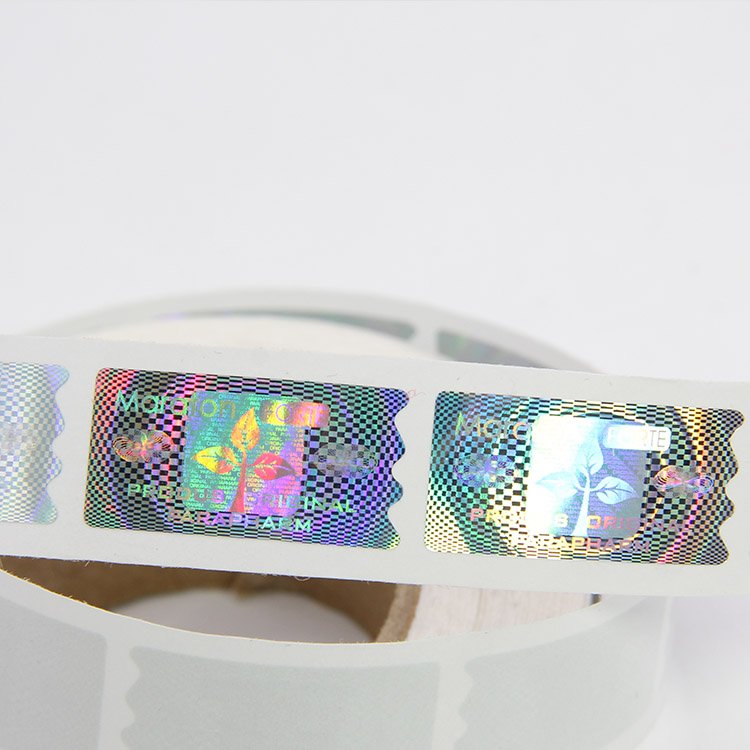 Custom design multi layers 3D Gold hologram sticker with custom logo