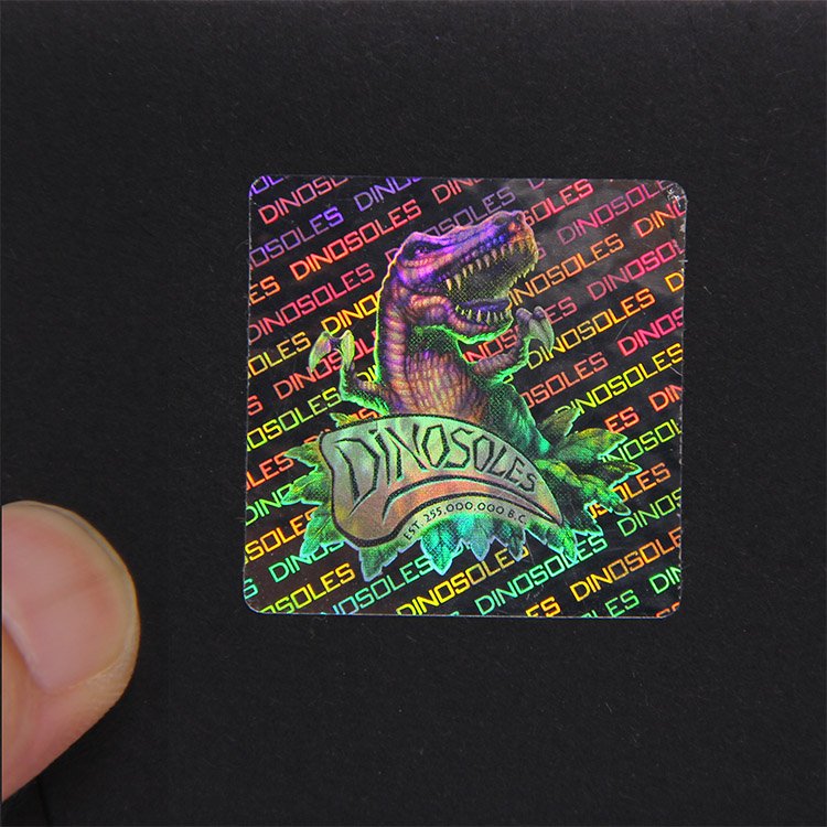 Custom design multi layers 3D Gold hologram sticker with custom logo